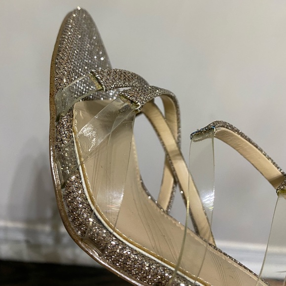 Silver & Rose Gold Vince Camuto Heels - Picture 5 of 5